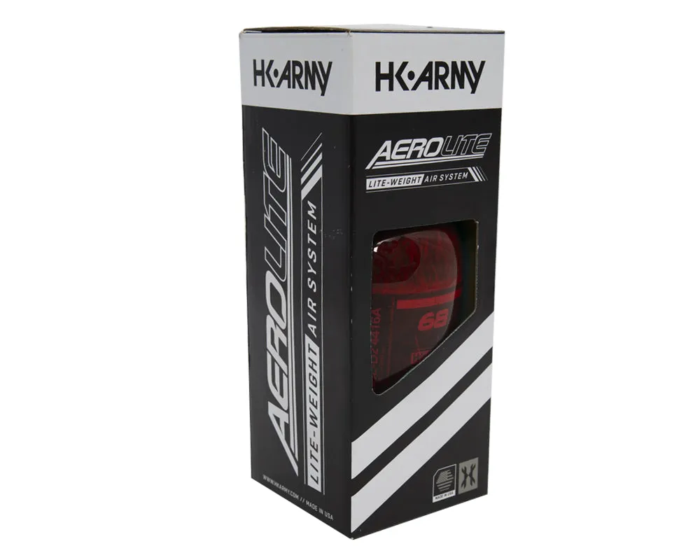 AeroLite Carbon Fiber Tank - 68ci / 4500psi  - Red