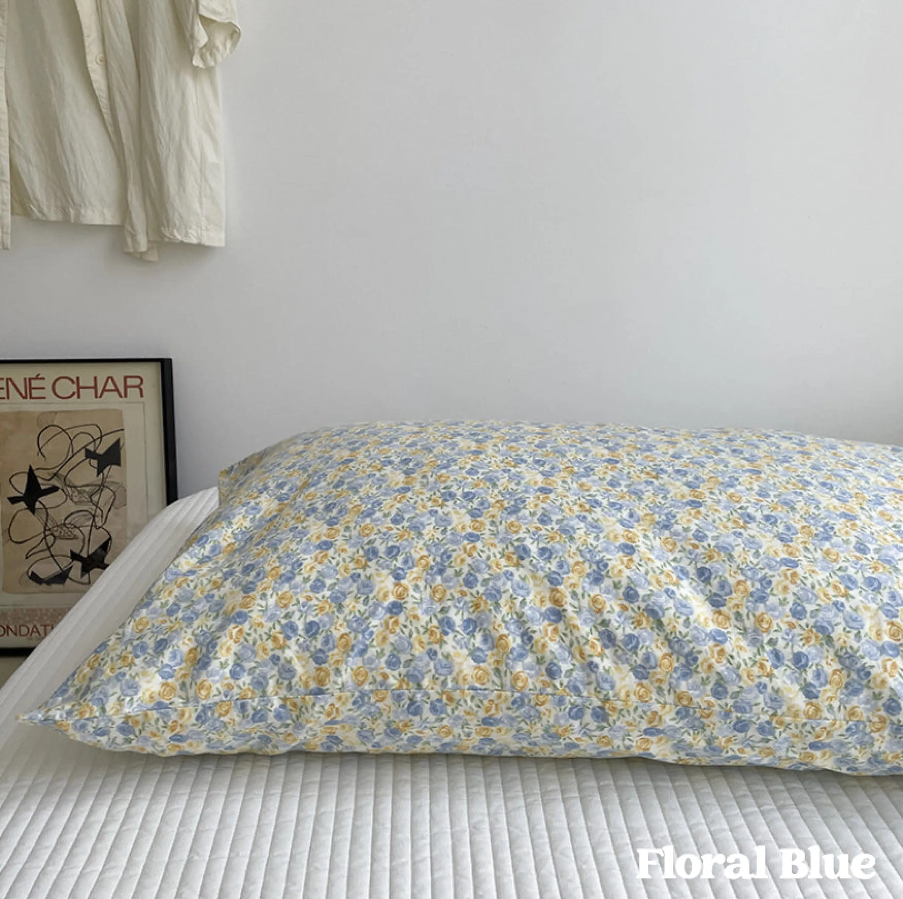 Assorted Washed Cotton Pillowcases / Teddy White