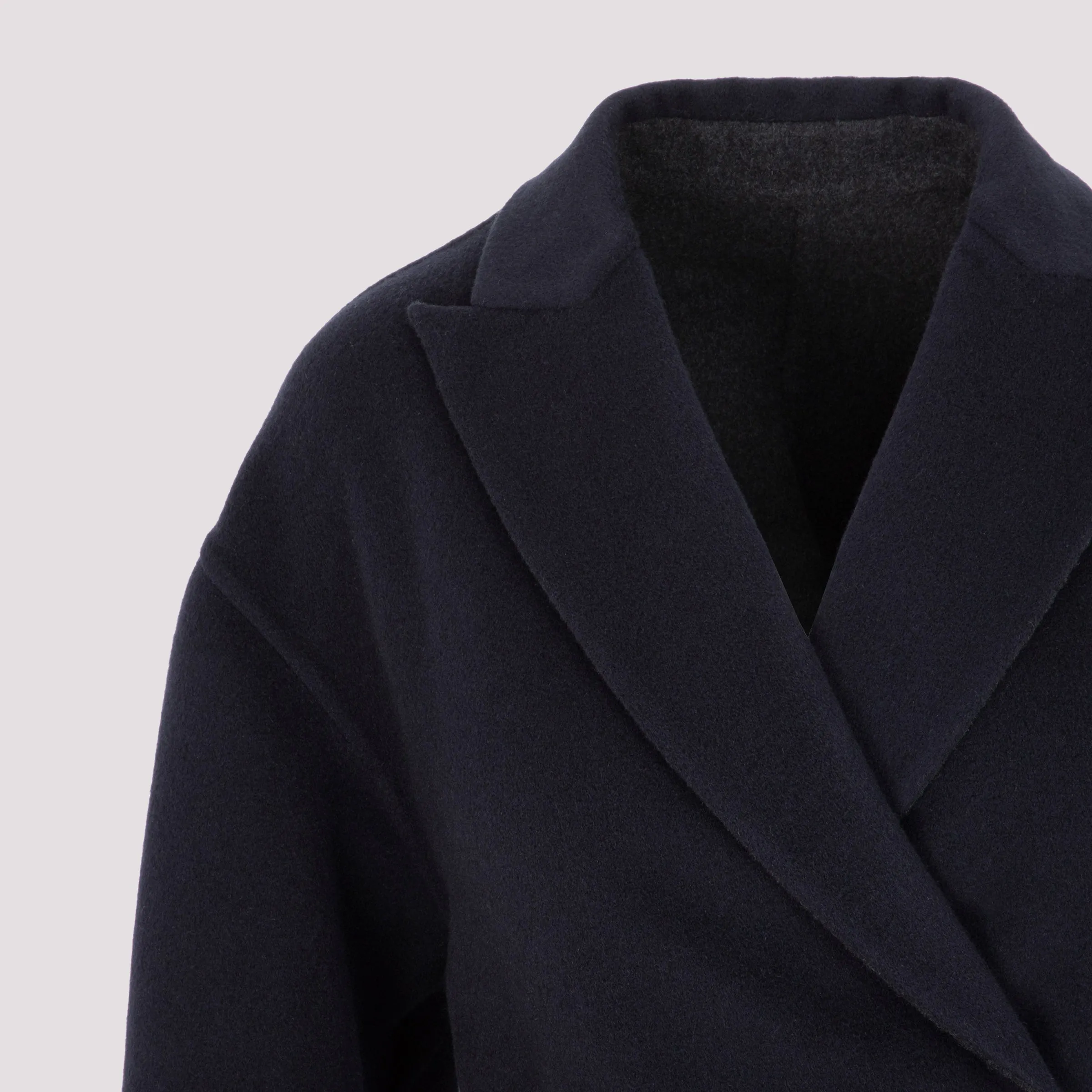 Brunello Cucinelli Double Breasted Belted Coat