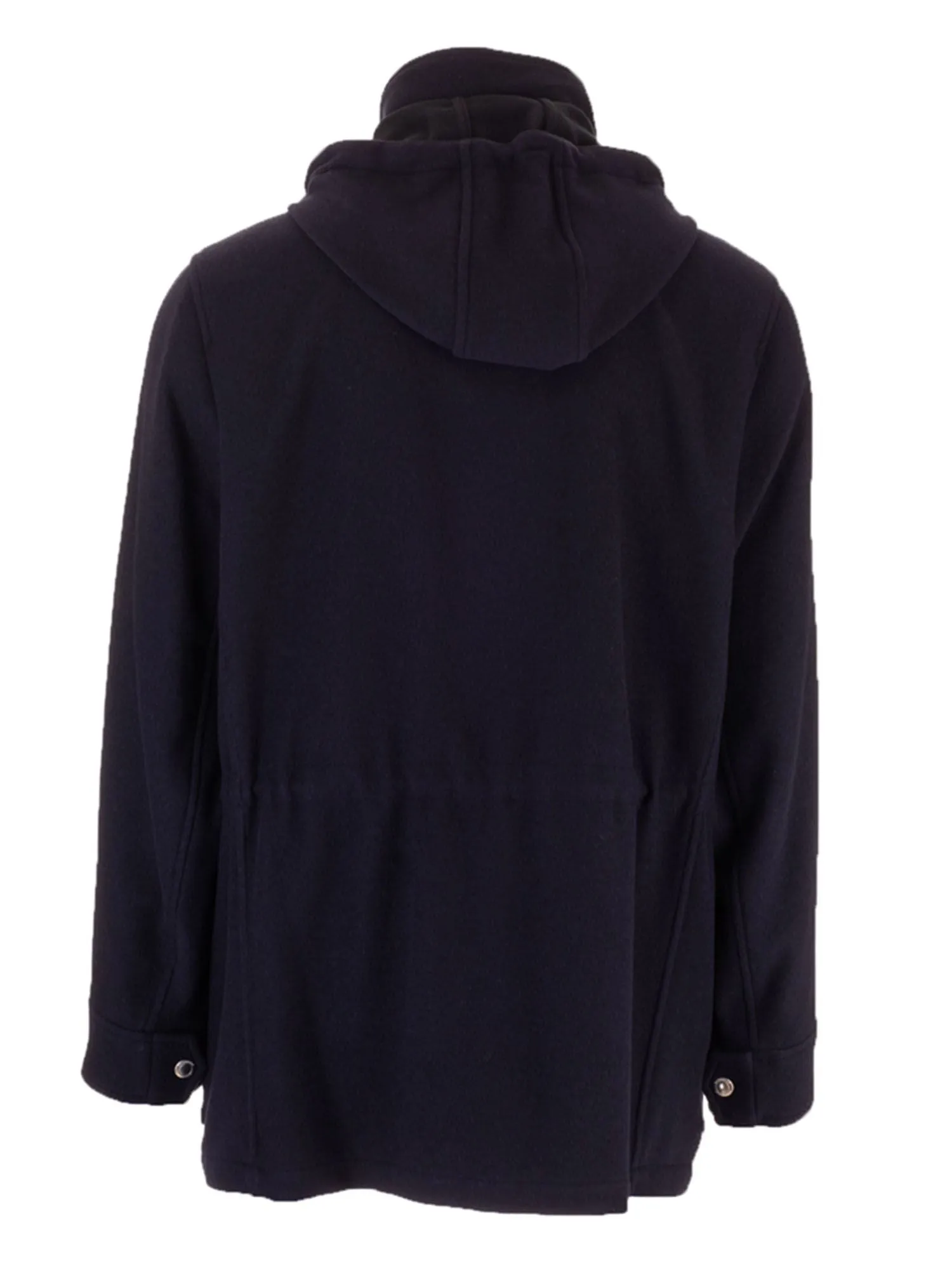 Brunello Cucinelli High-Neck Hooded Coat