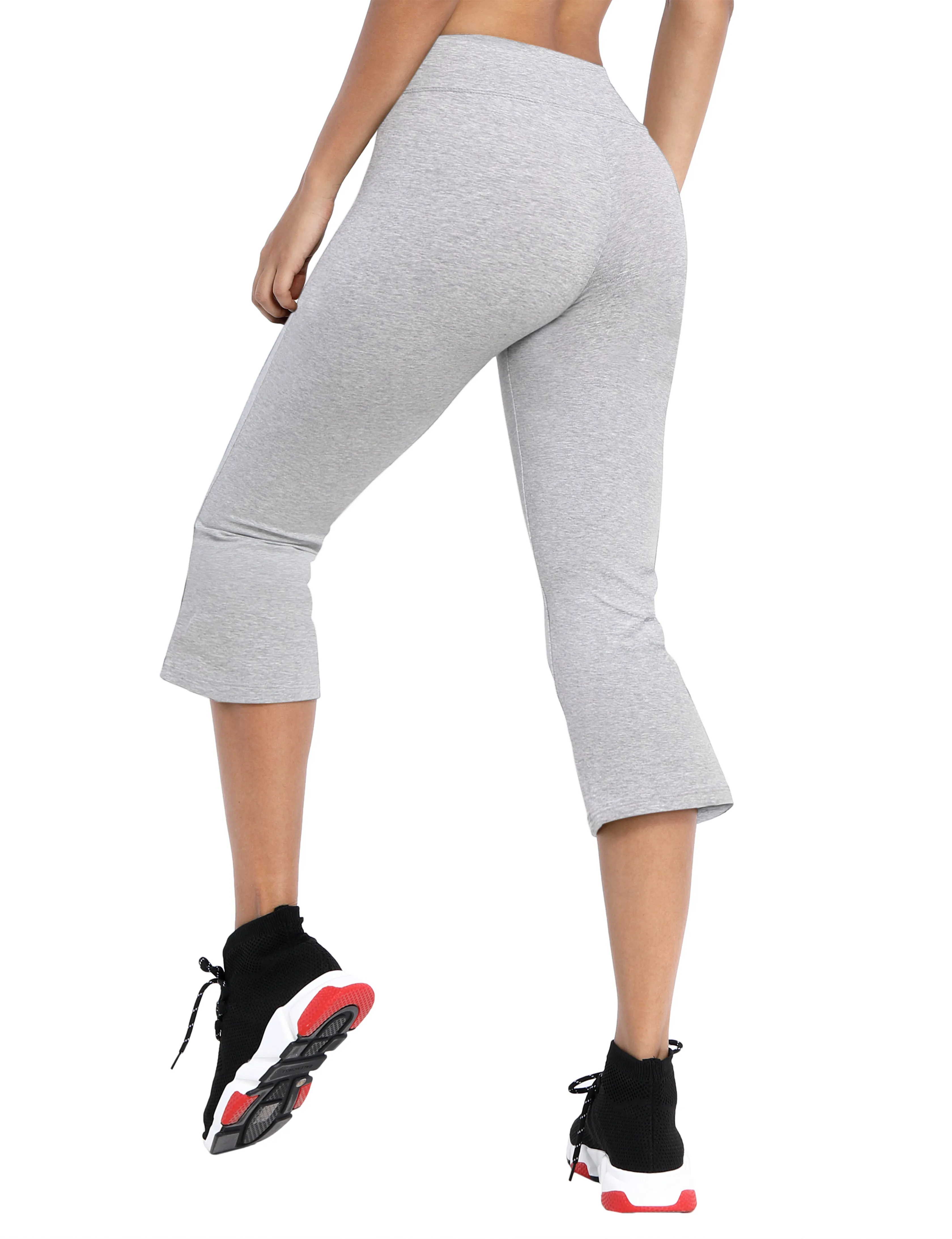 BUBBLELIME 90C/10S Bootcut Sweat Pants 21" inseam_Plus Size