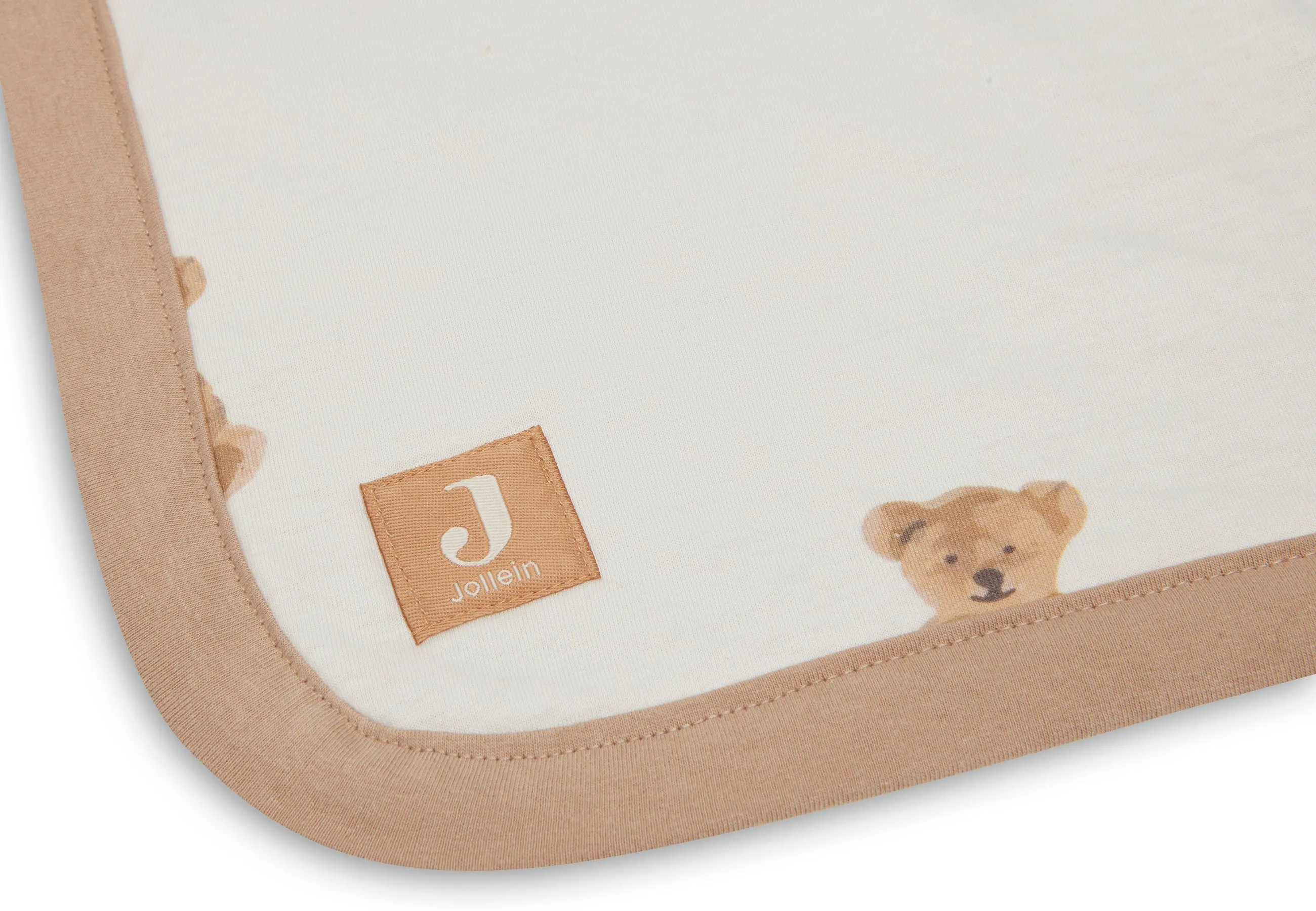 Deken Wieg Jersey 75x100cm - Teddy Bear
