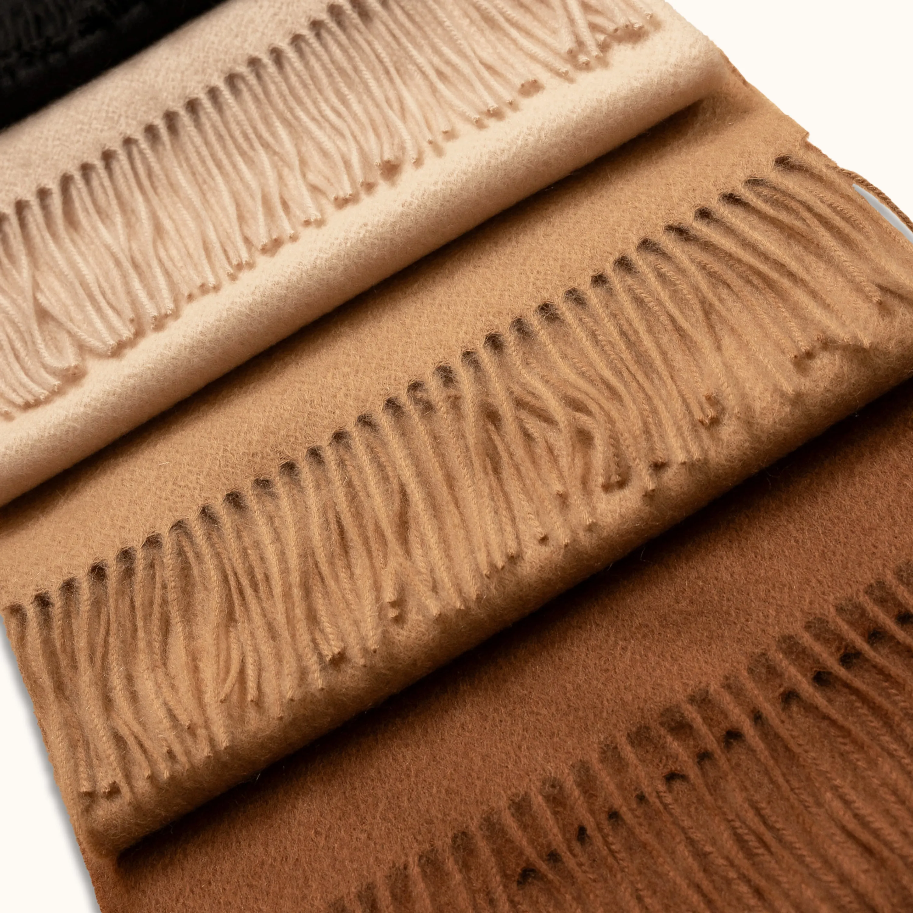 DOVIANA Luxe 100% Cashmere Solid Scarf