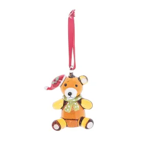 Glass Bear Ornament