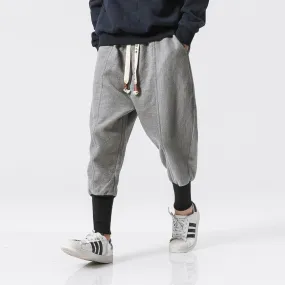 Japanese Style Modern Hakkama Pants