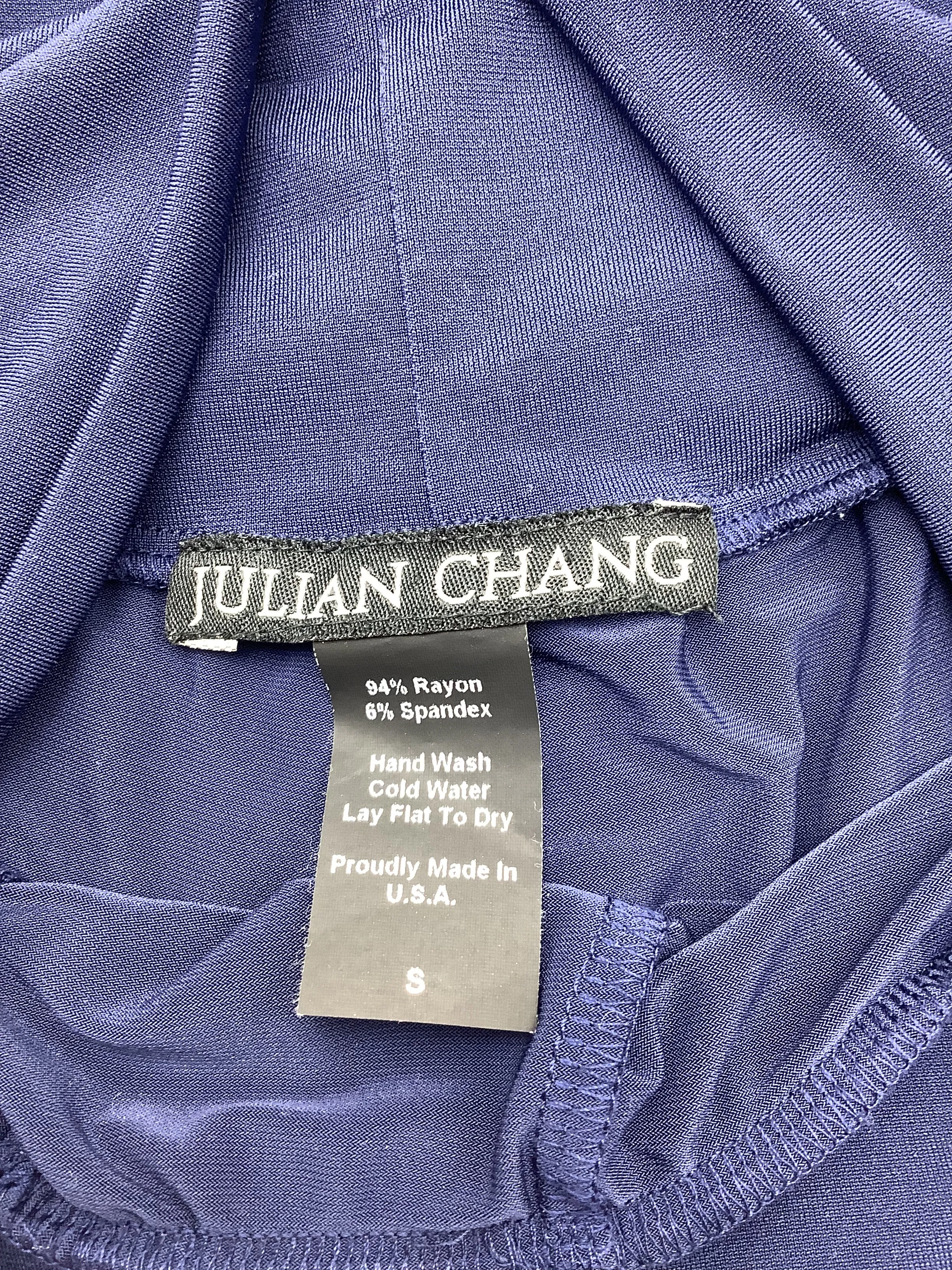 Julian Chang Pant Palazoo Blue Size: S