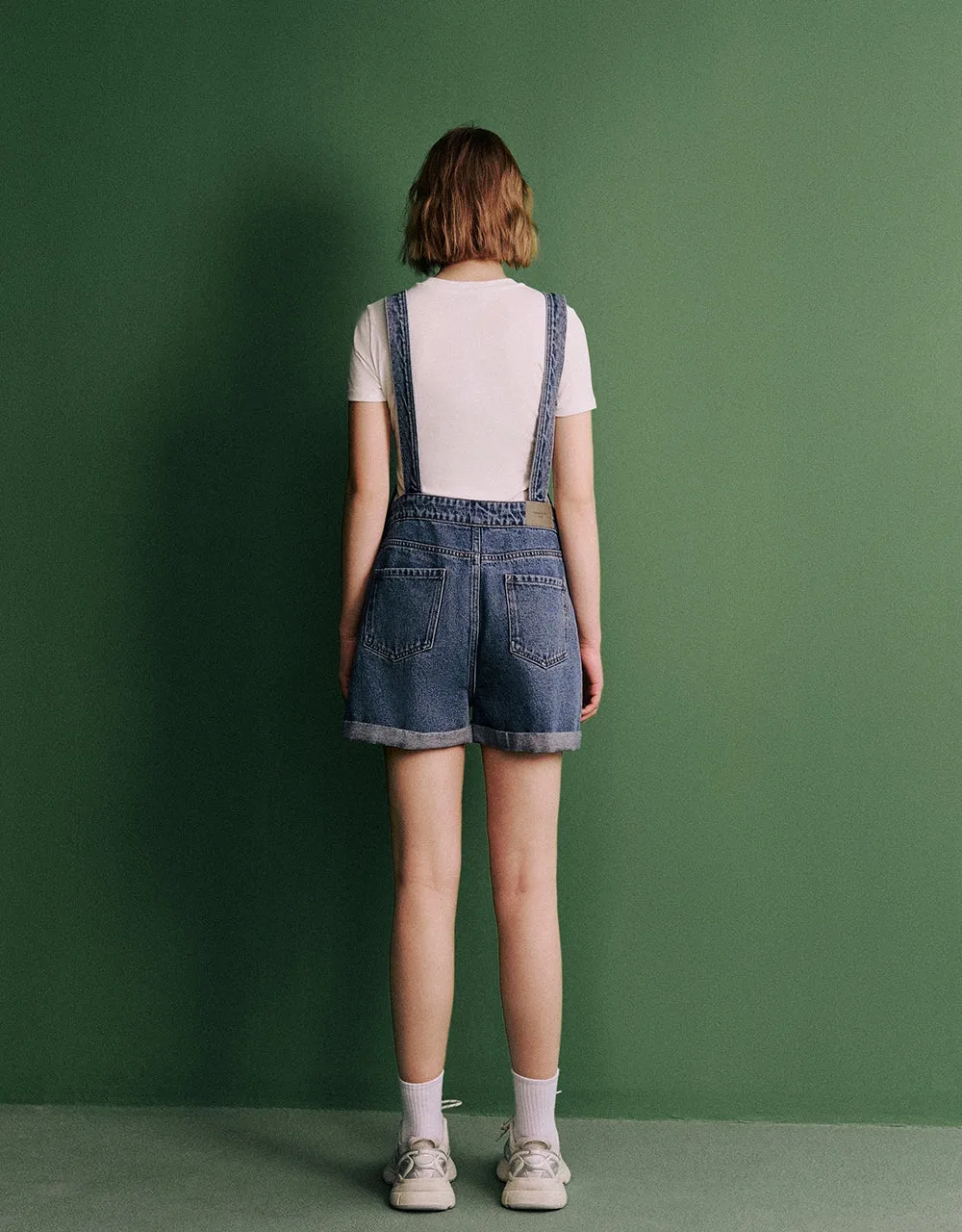 Loose Denim Overall