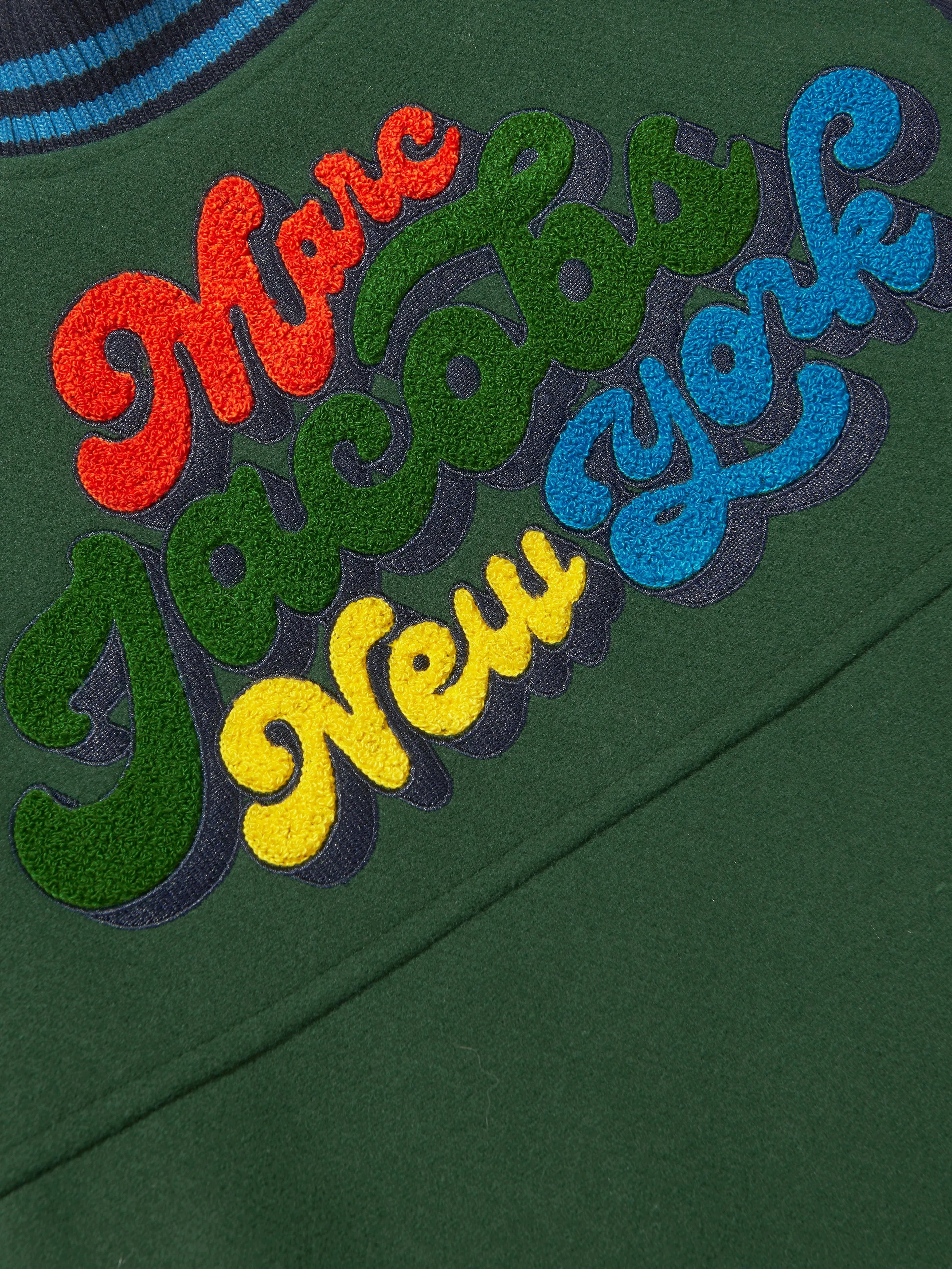 MARC JACOBS Boys Varsity Jacket in Green