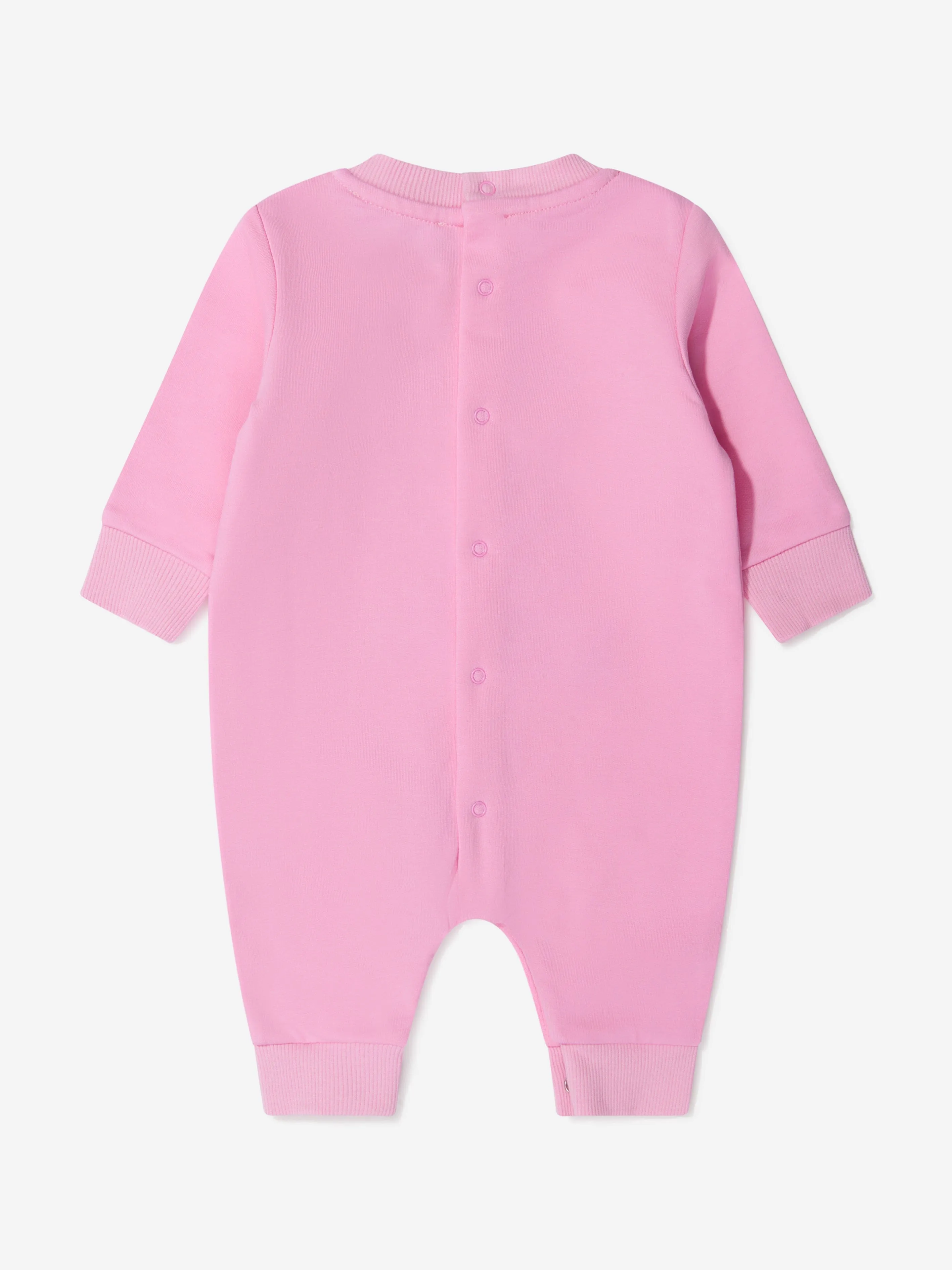 Moschino Baby Girls Cotton Teddy Toy Babysuit In A Gift Box