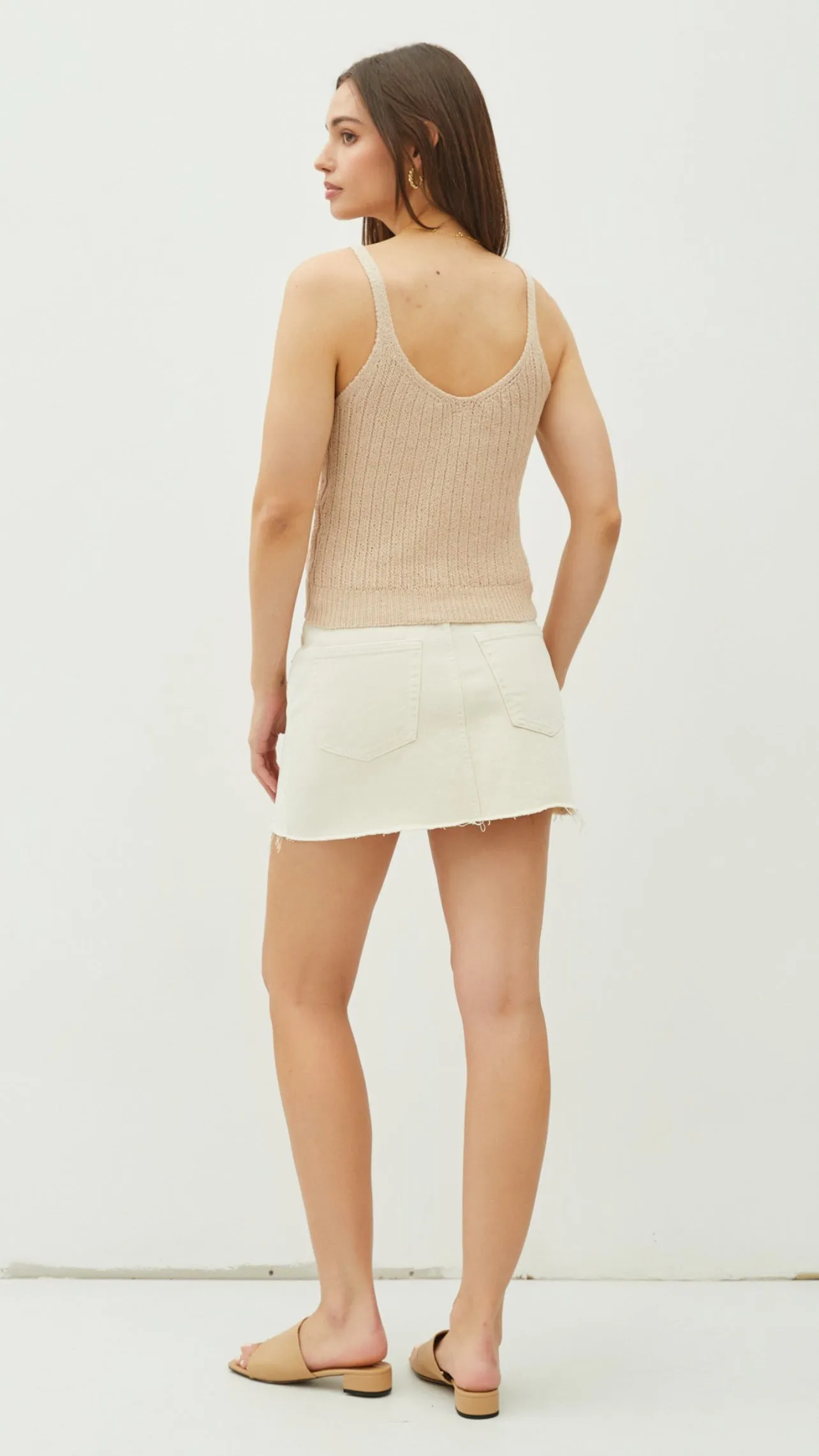 Natural Knit Tank