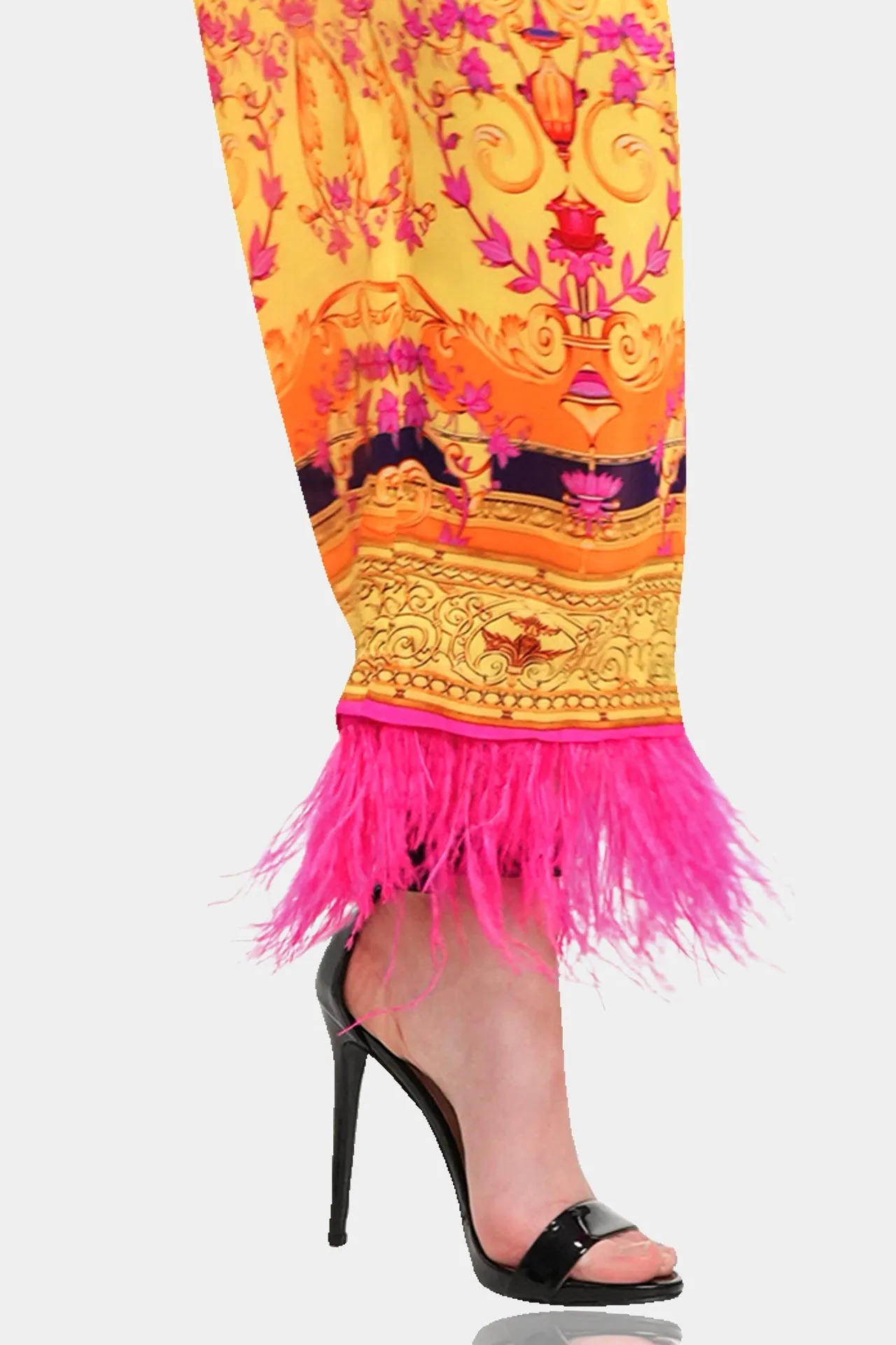 Pink Straight Leg Pants for Women