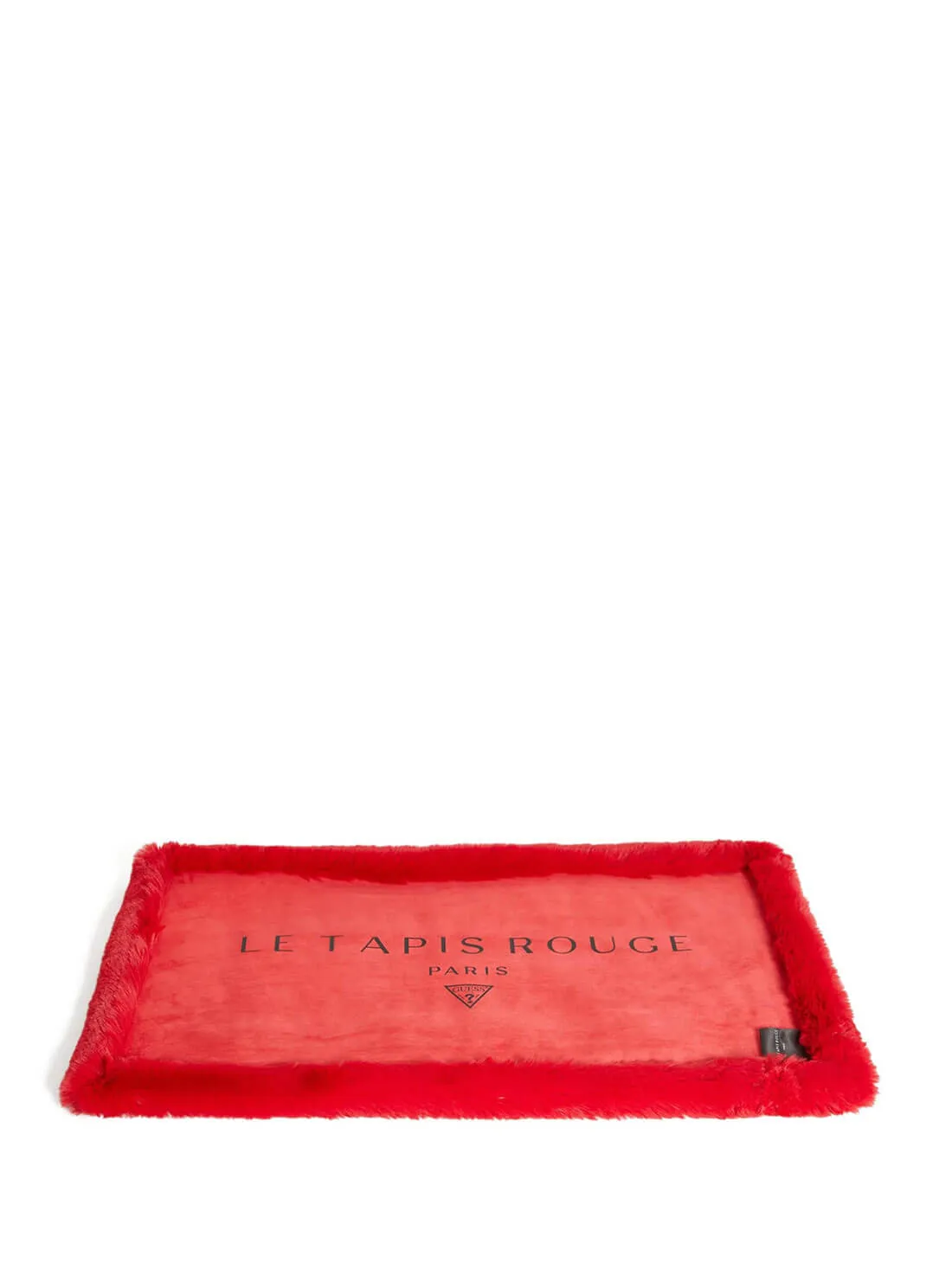 Red Faux-Fur Luxury Pet Rug
