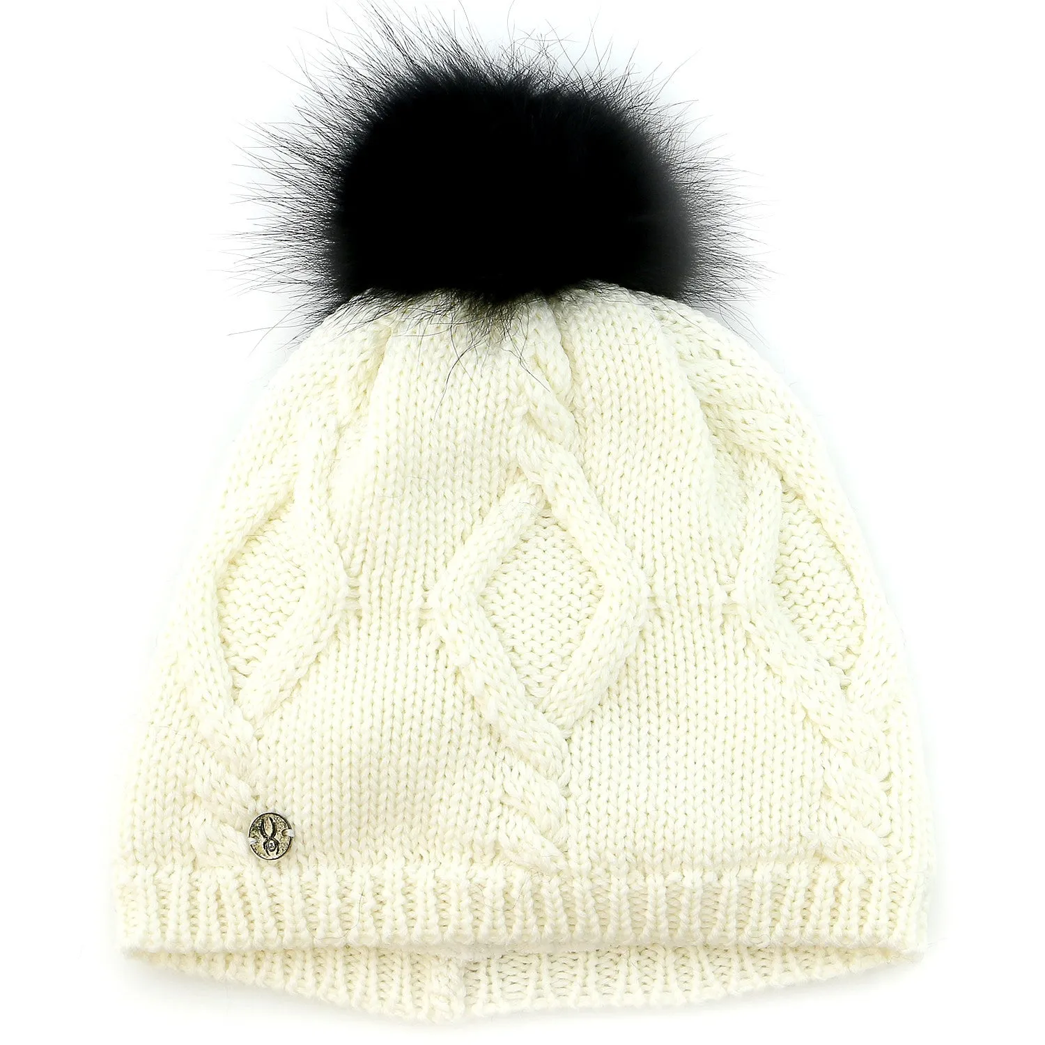 Spyder Knit Wit Hat  - Black - Womens