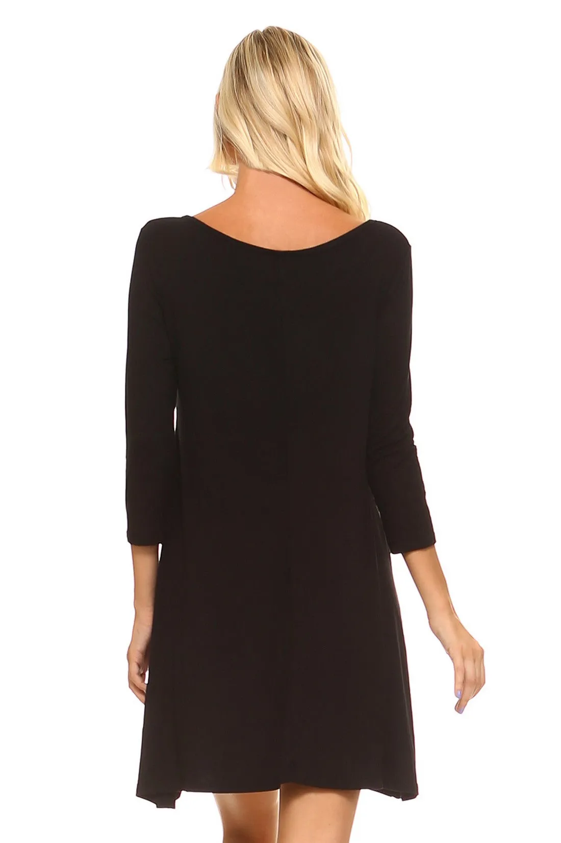 Sunday Strolls Cross Strap Swing Dress