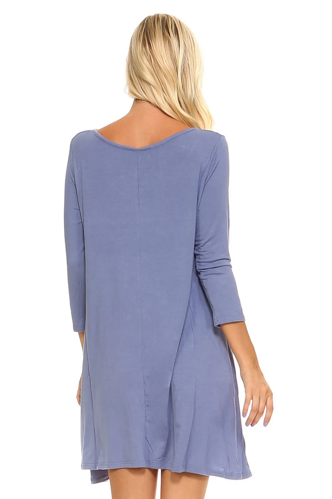 Sunday Strolls Cross Strap Swing Dress
