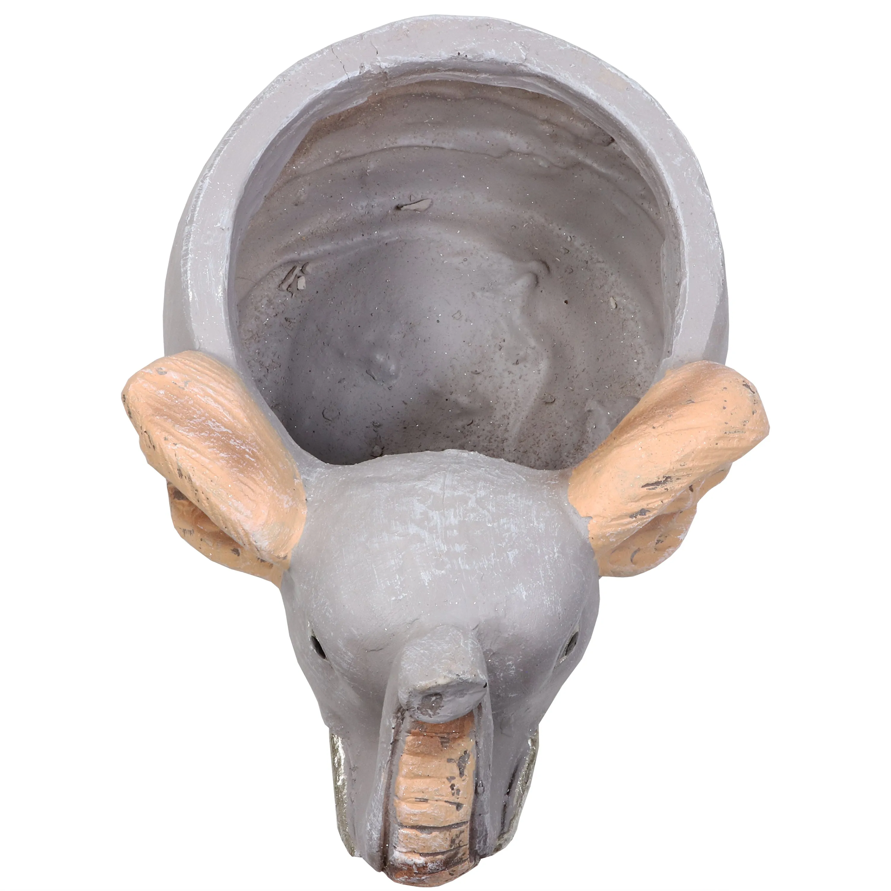 Sunnydaze Elsie the Elephant Indoor Planter Statue - 8.5"