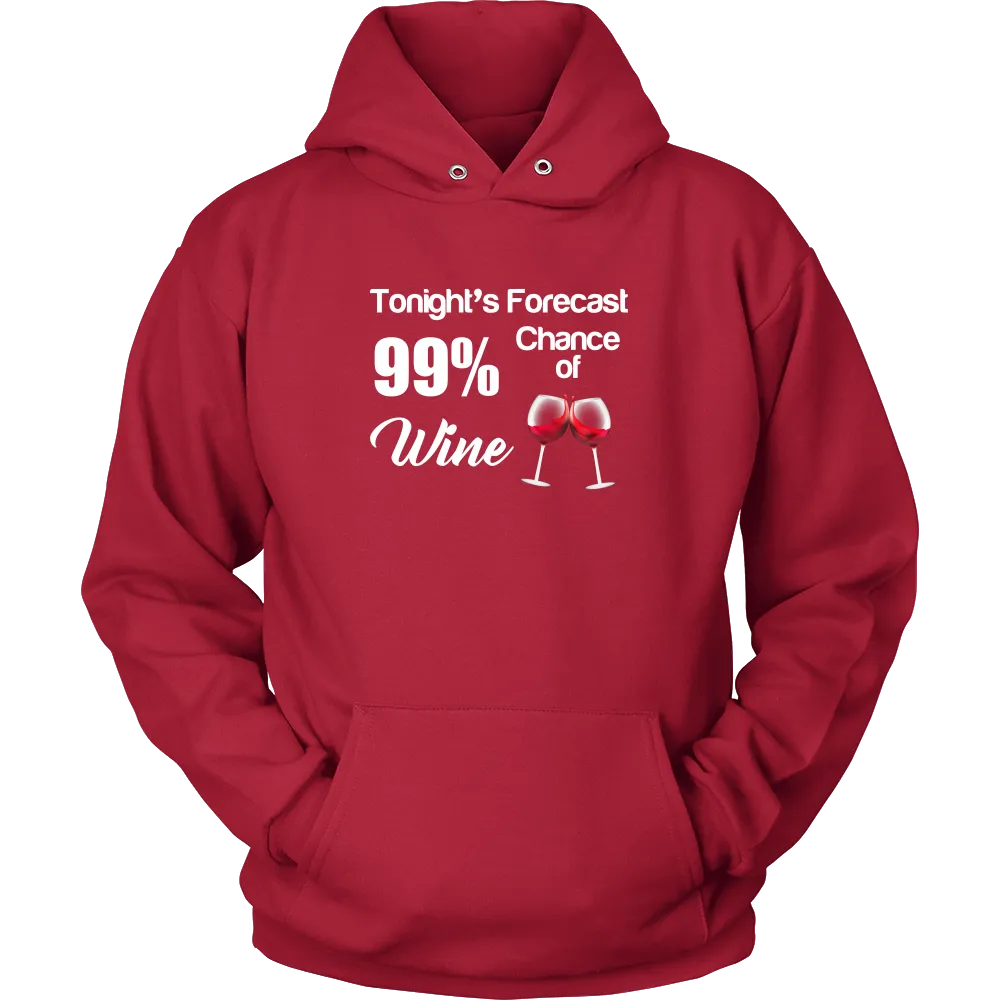Tonight's Forecast 99& Chance of Wine