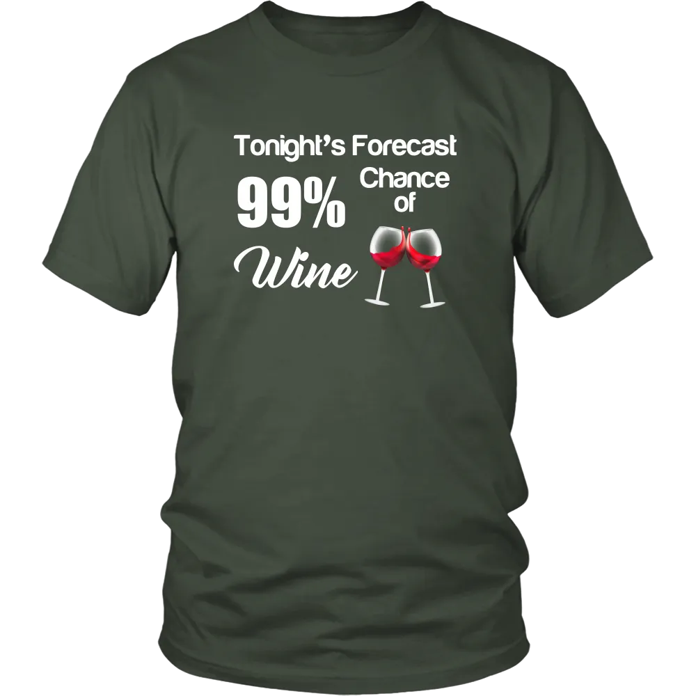 Tonight's Forecast 99& Chance of Wine