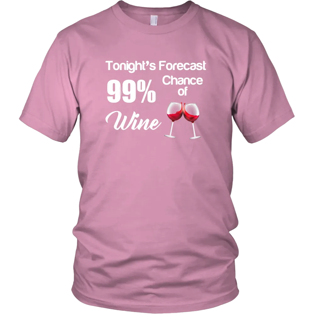 Tonight's Forecast 99& Chance of Wine