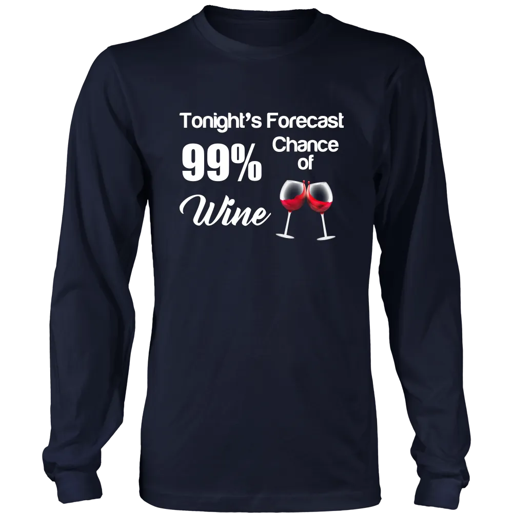 Tonight's Forecast 99& Chance of Wine