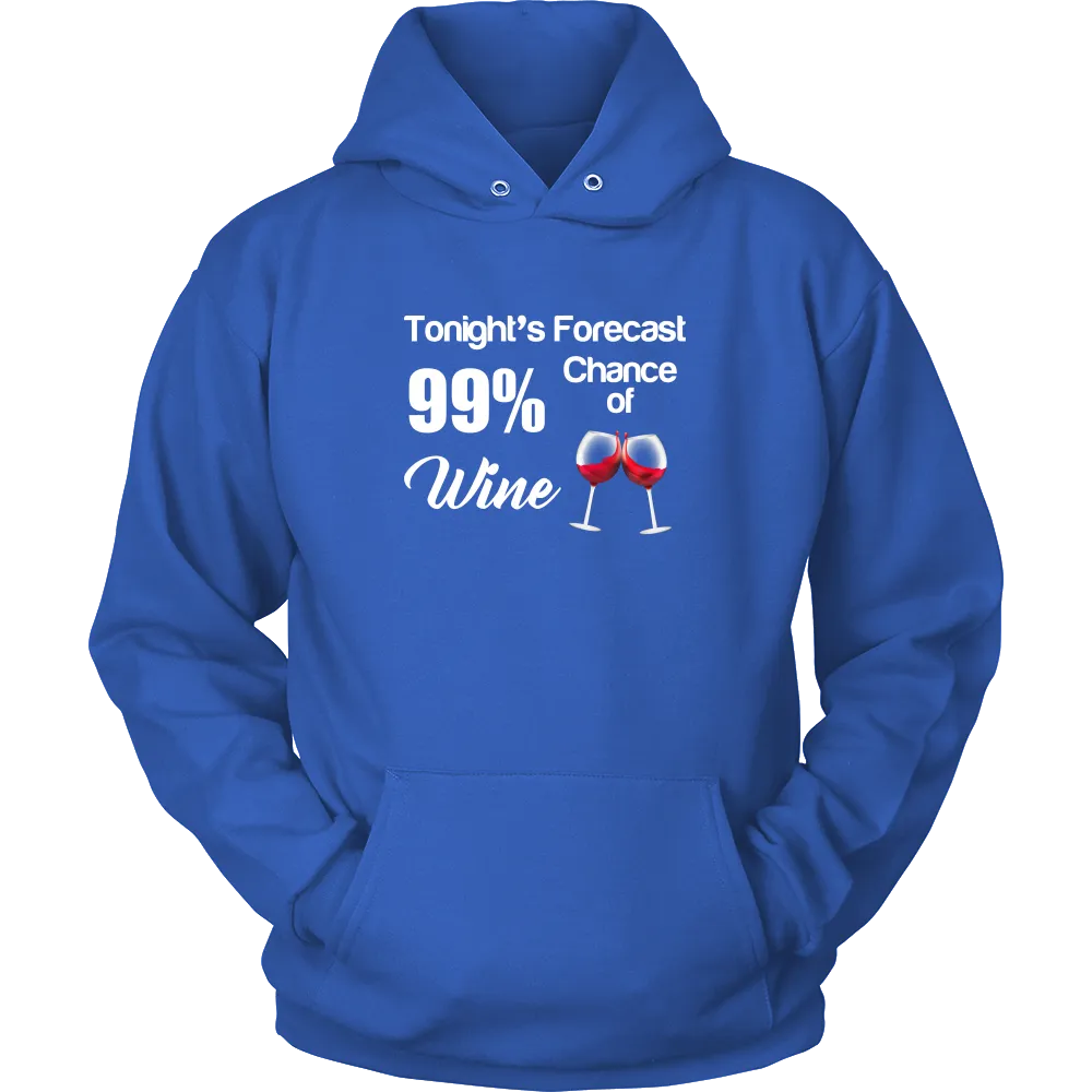 Tonight's Forecast 99& Chance of Wine