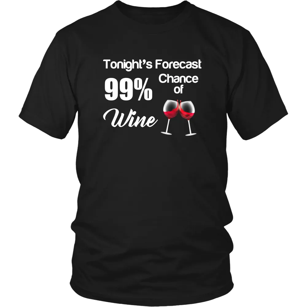 Tonight's Forecast 99& Chance of Wine