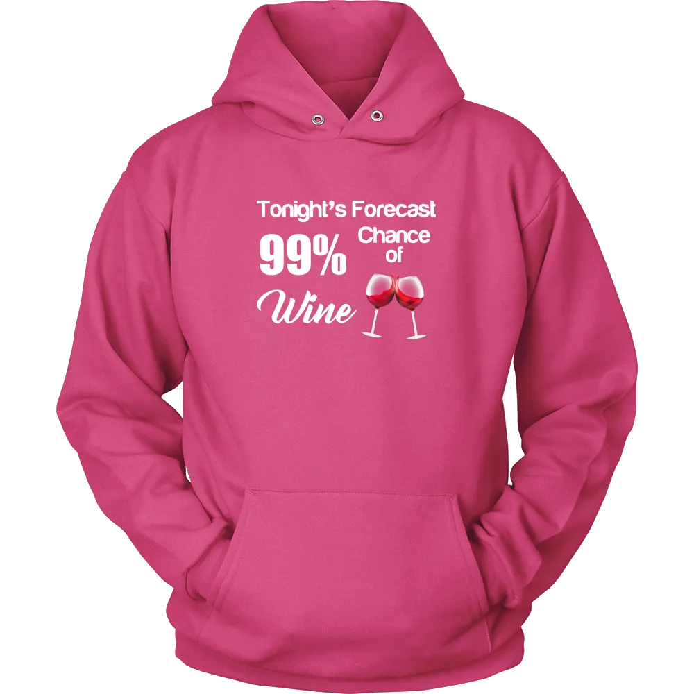 Tonight's Forecast 99& Chance of Wine
