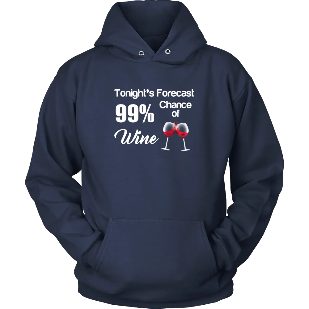 Tonight's Forecast 99& Chance of Wine