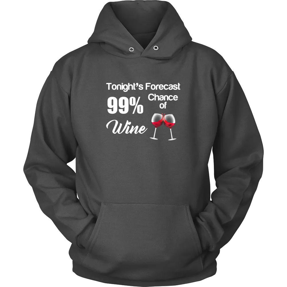 Tonight's Forecast 99& Chance of Wine