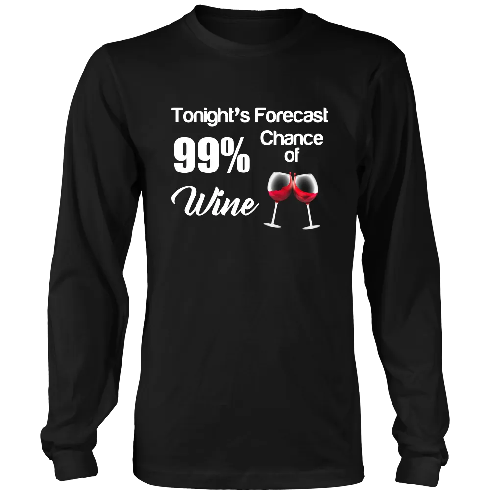 Tonight's Forecast 99& Chance of Wine