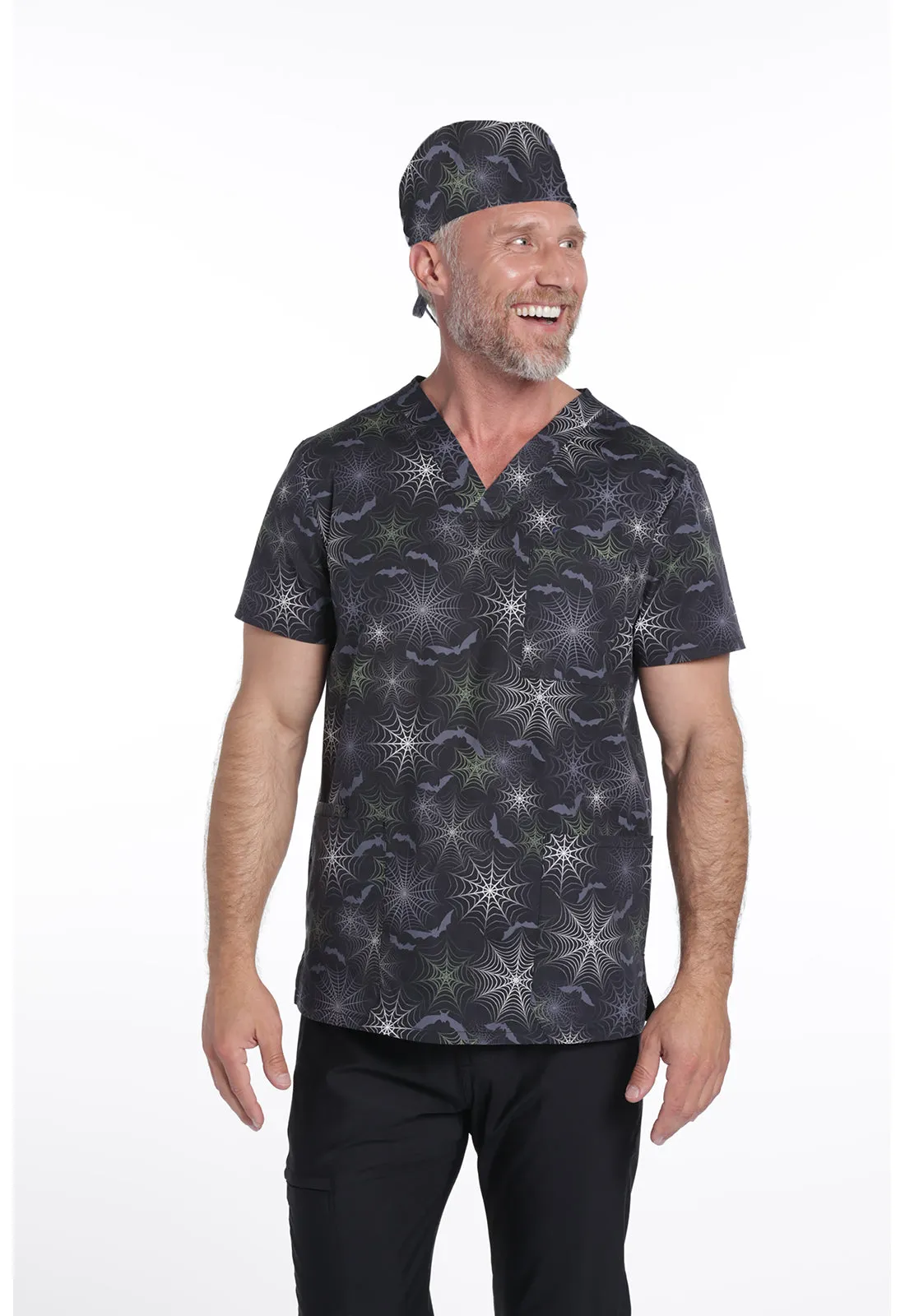 Unisex Print Scrub Hat CK513