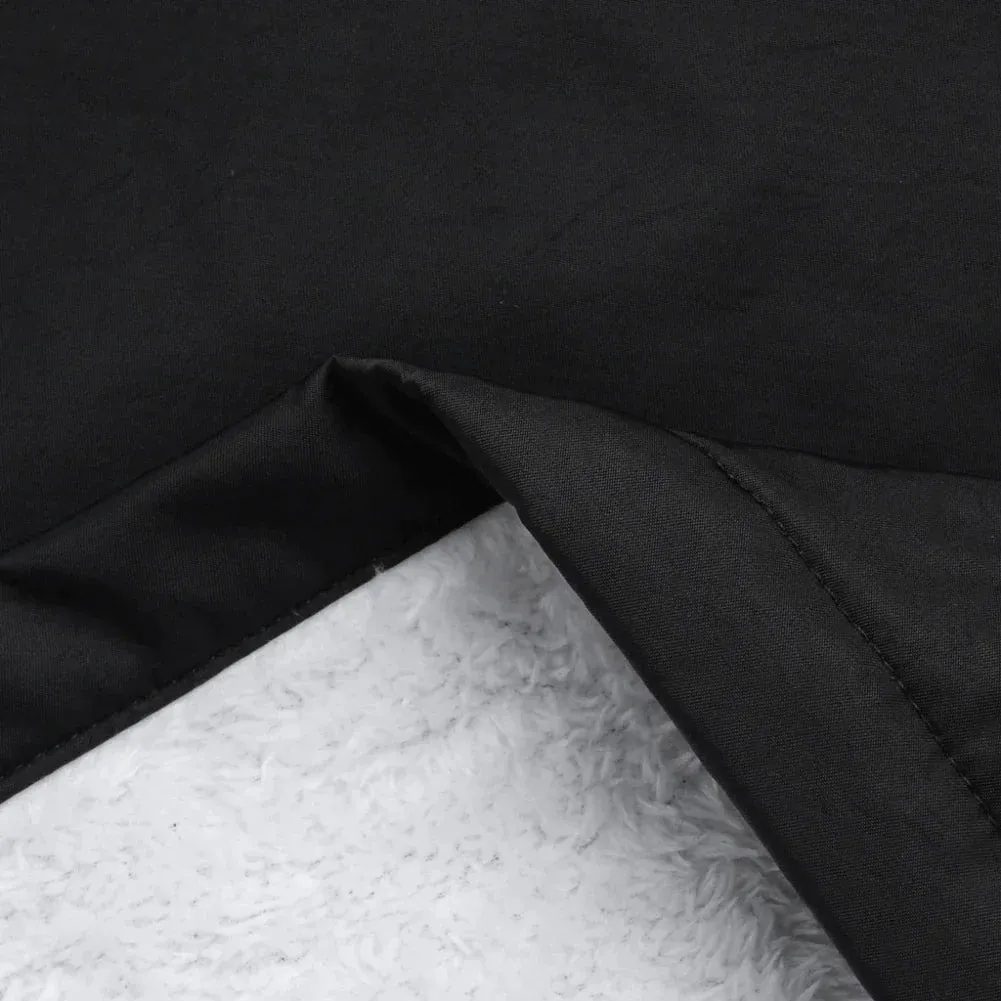 Women's Stylish Warm Fleece Lined Rain Coat with Hood | Ideal for Autumn/Winter